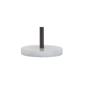 Atomic Caged 26.5" Edison Bulb Metal/Marble Modern LED Table Lamp - JONATHAN Y